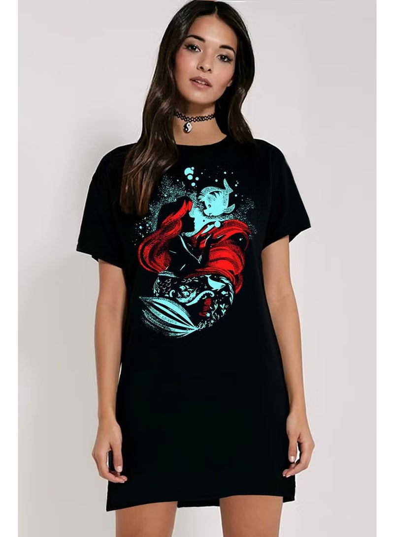 Rock&Roll Printed Mini Dress - Image 1